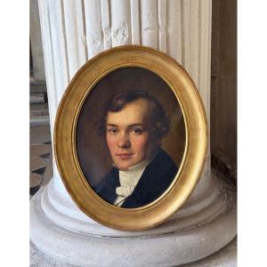 Portrait de Jeune Homme Vers 1830