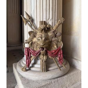 Early 18th-century Wooden Trophy