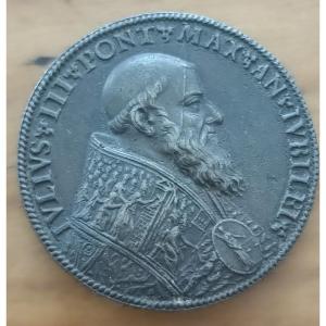 Médaille Papale En Bronze Jules III