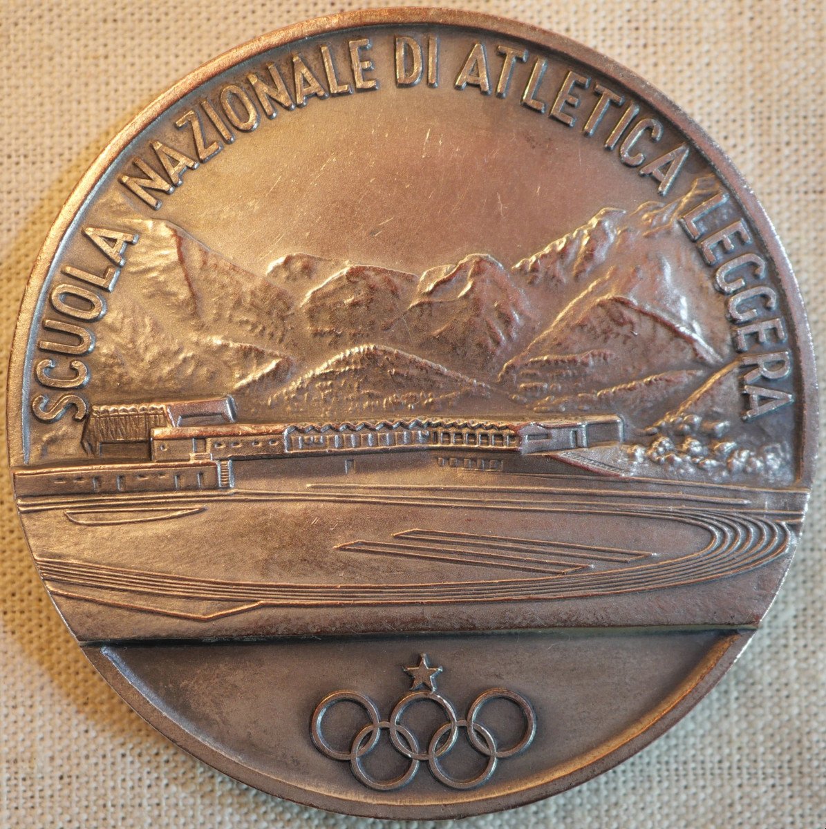 Italy - Olympic Medal Scuola Nazionale Di Atletica Leggeria - Ref Sdb25med009-photo-4