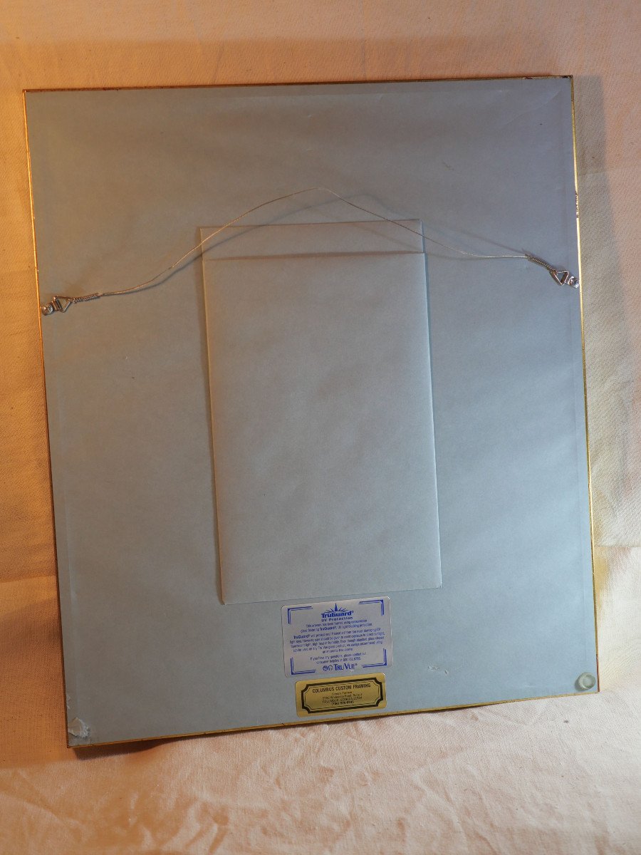 Uniformes Anciens Officiers Armée Française 1790 Gravure Encadrement Professionnel Lbv24cad014-photo-5