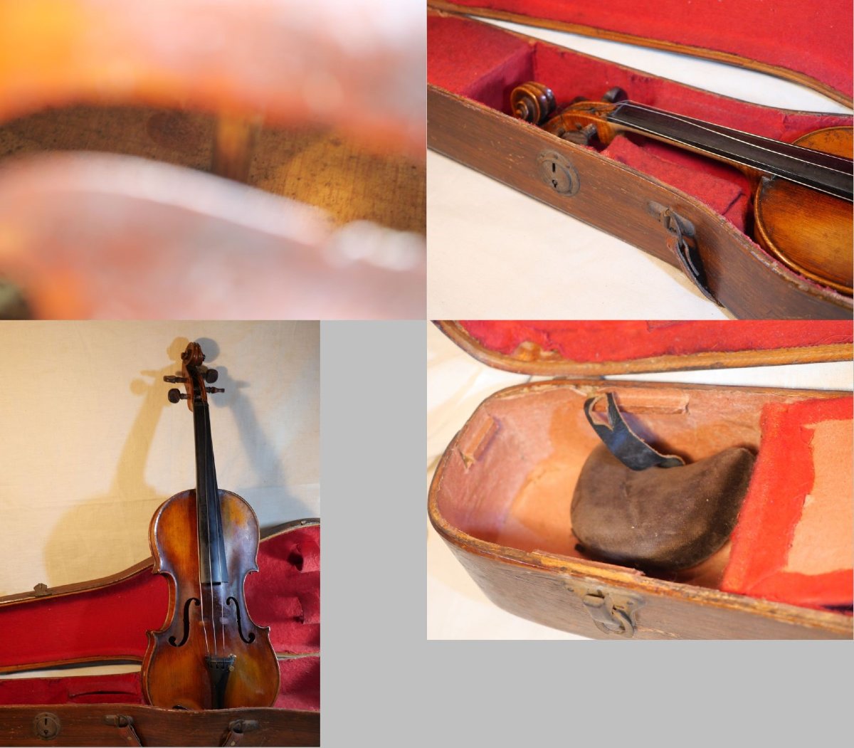 Violon Professionnel 4/4 Acoulon & Blondelet Maître Sarazat  Début XX ème - Lnd24vio001-photo-3