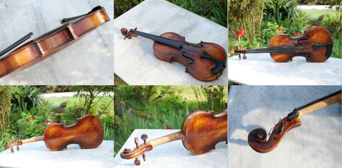 Violon Professionnel 4/4 Acoulon & Blondelet Maître Sarazat  Début XX ème - Lnd24vio001-photo-6