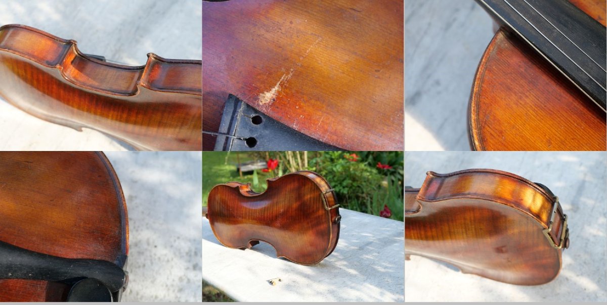 Violon Professionnel 4/4 Acoulon & Blondelet Maître Sarazat  Début XX ème - Lnd24vio001-photo-7