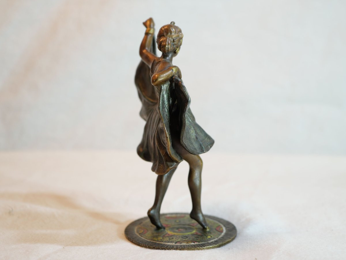Erotica - Vienna Bronze XIX Franz Xavier Bergmann (1861-1936) Oriental Dancer Per25bzv002-photo-3