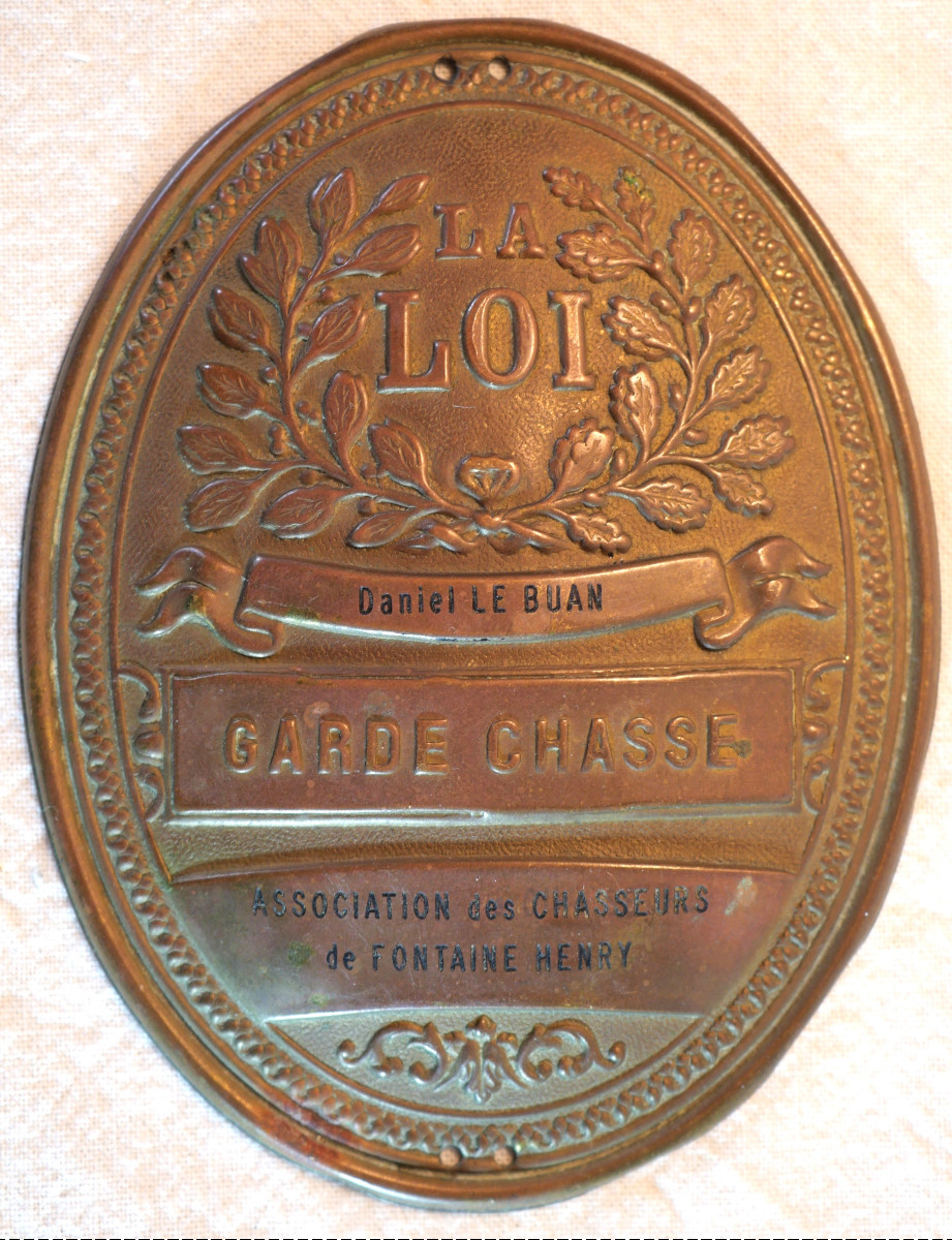 Henry Calvados XIX Lan25gar001 The Law Hunting Guard Plate Fountain 