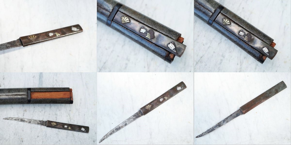  Japanese Wakizashi Sword Edo Period Signed By The Blacksmith Nagayoshi - Sdc25wak001-photo-4