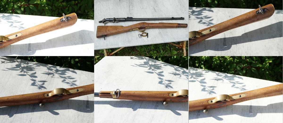 Artillery Musket From The Châtellerault Arms Factory 1866/74 M80 - Jlb25gra002-photo-5