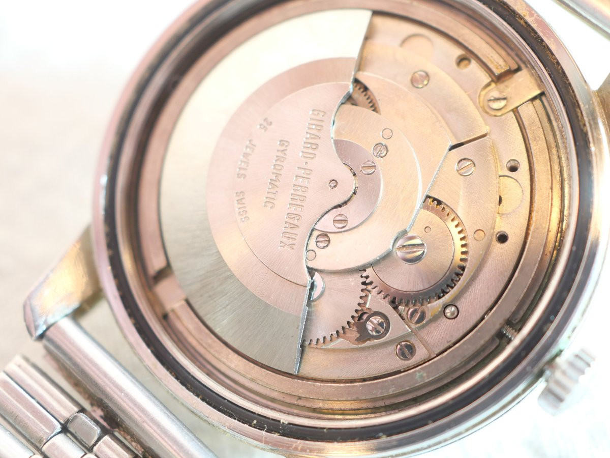 Girard Perregaud Gyromatic Automatic Men's Wristwatch From The 60s - Lbv24gyr001-photo-1
