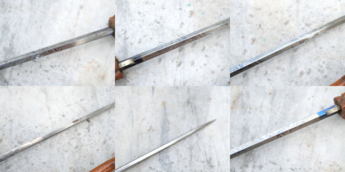 Cravache avec dague dissimulée bouton et arme parfaitement masqués  XIX  HER25CAN006-photo-6