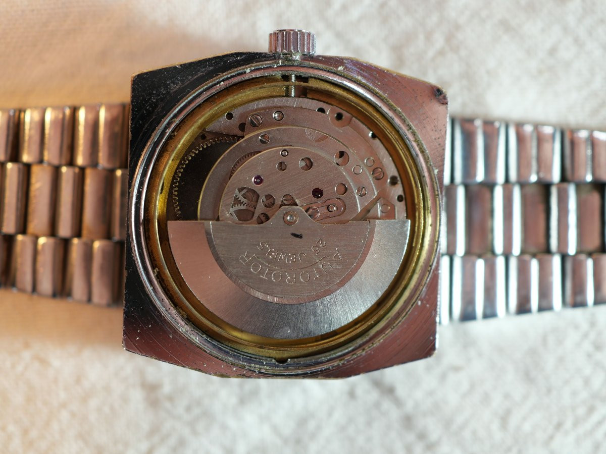 Montre bracelet digitale automatique homme ELECTRA (type Baschmakov) OUB25ELE001-photo-1