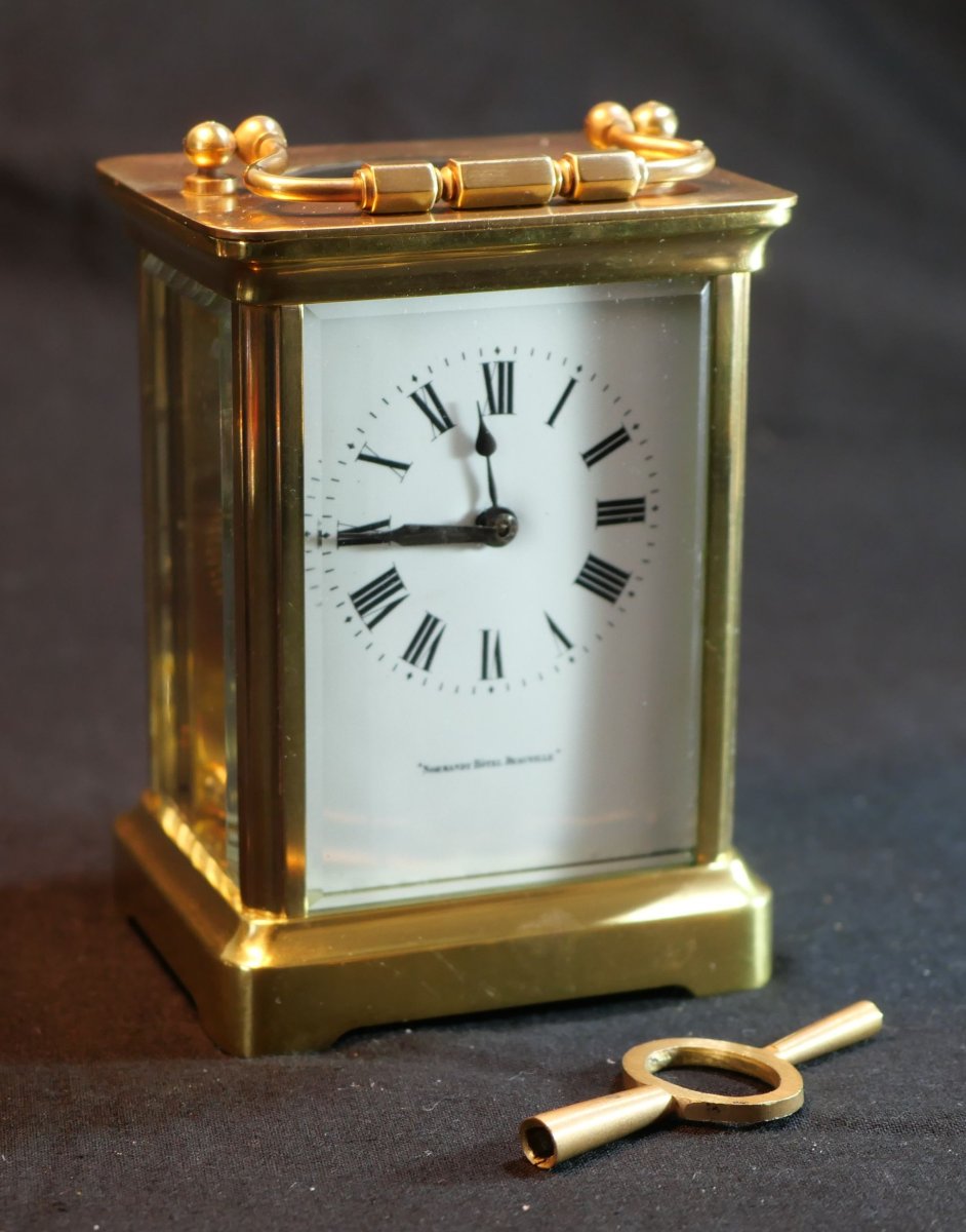 Officer's Clock Normandy Hotel Deauville Manufactured By Bayard Epa25off002-photo-4