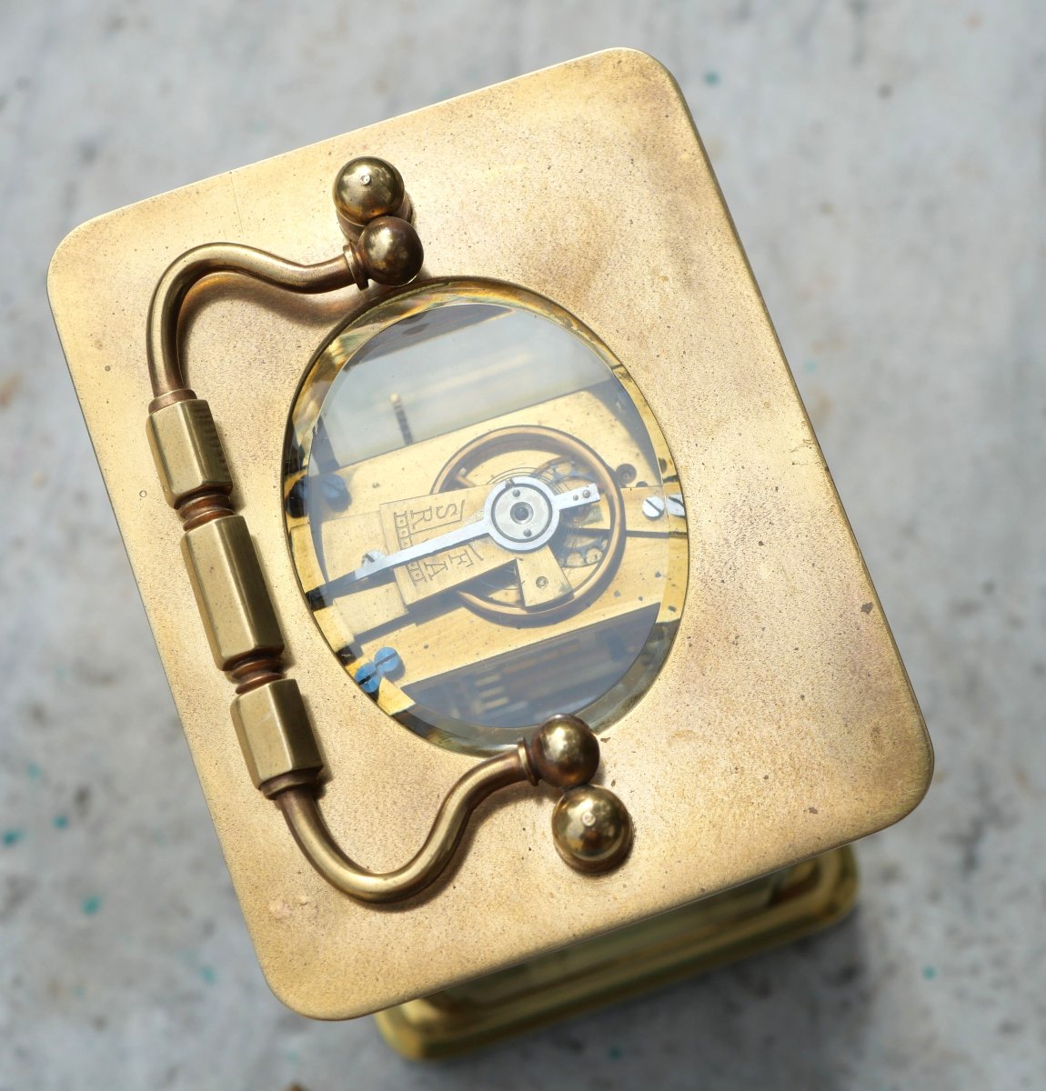 Officer's Clock Normandy Hotel Deauville Manufactured By Bayard Epa25off002-photo-5