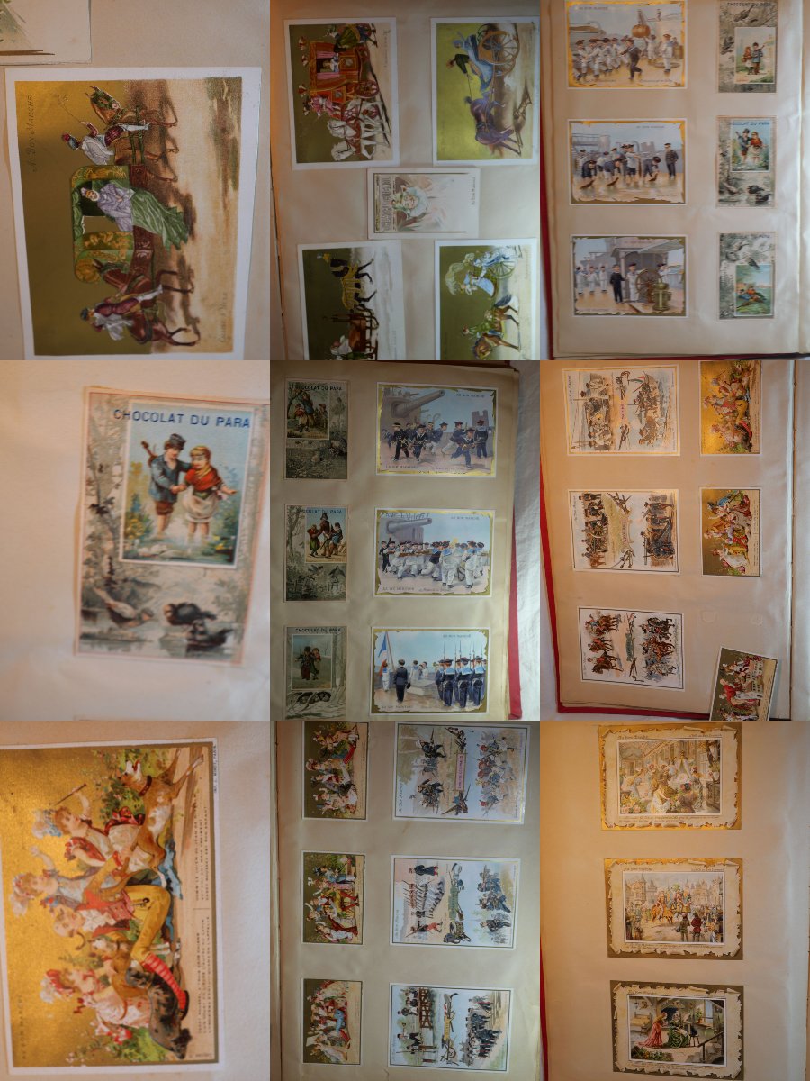 Album Collection Of Chromolithographed Images, Various Themes Including Rare Ones Sdc25img001-photo-2