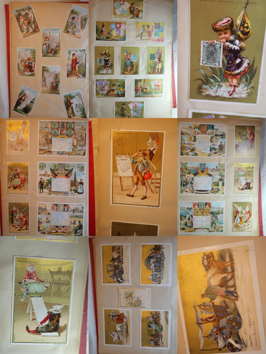 Album Collection Of Chromolithographed Images, Various Themes Including Rare Ones Sdc25img001-photo-3