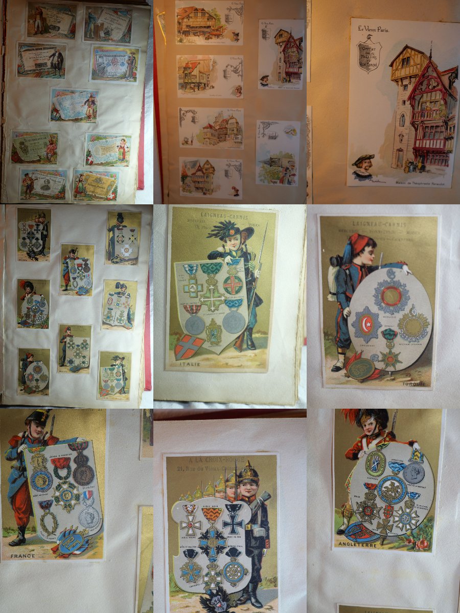 Album Collection Of Chromolithographed Images, Various Themes Including Rare Ones Sdc25img001-photo-4