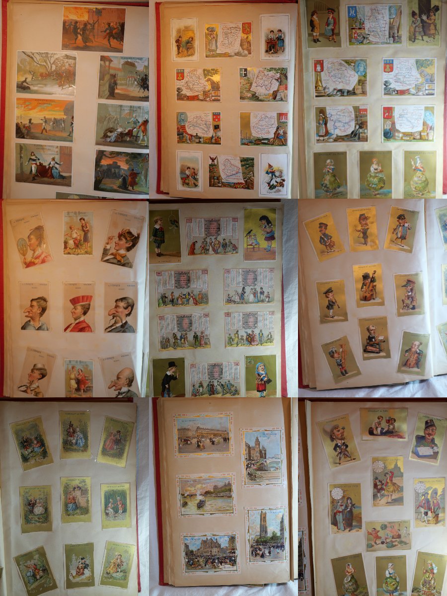 Album Collection Of Chromolithographed Images, Various Themes Including Rare Ones Sdc25img001-photo-5