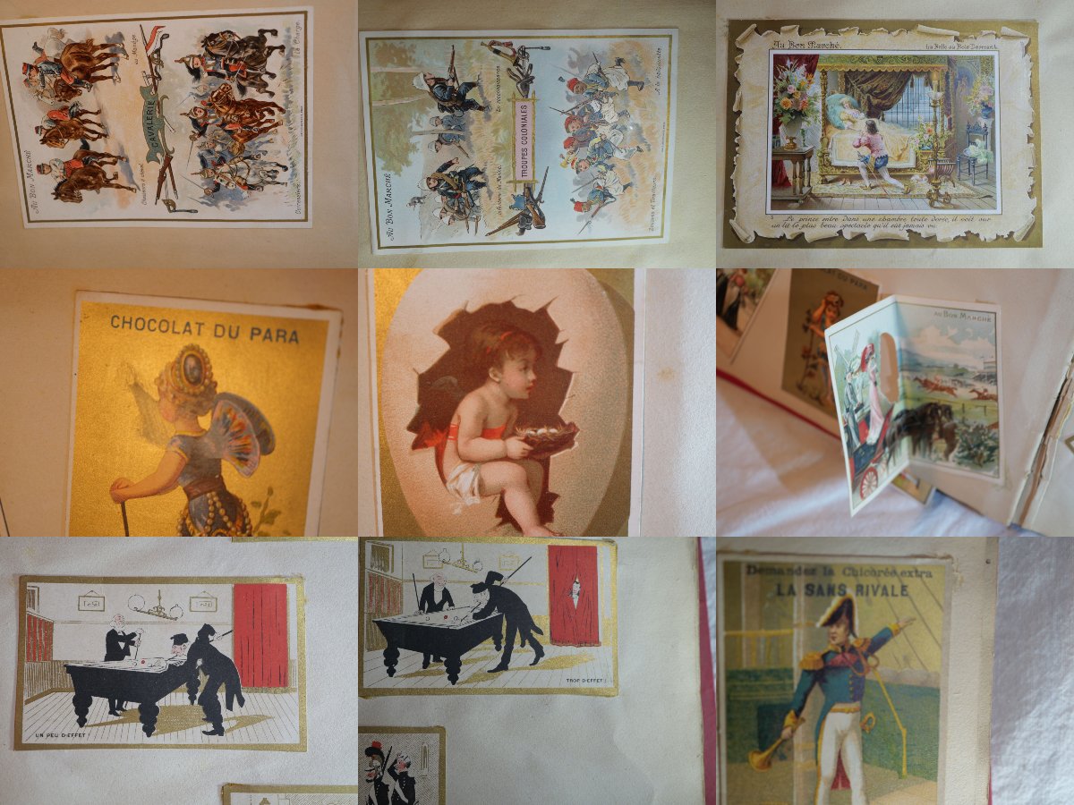 Album Collection Of Chromolithographed Images, Various Themes Including Rare Ones Sdc25img001-photo-6