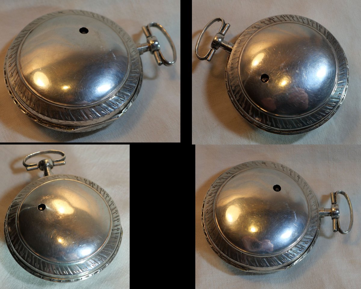 Montre gousset à coq XVIIIe siècle Russie Impériale époque Catherine II SCN25GOU001-photo-3