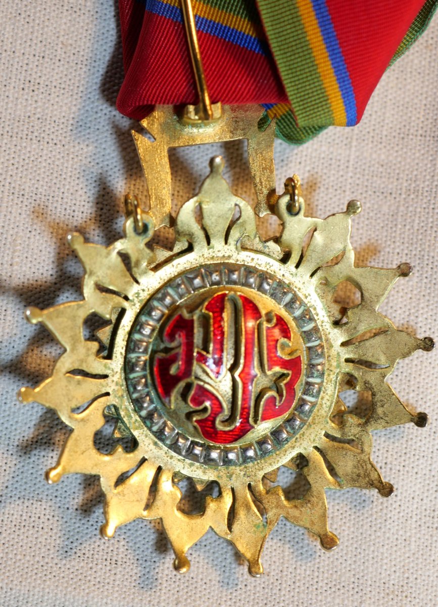Commander Decoration Set, Order Of The White Elephant, Siam Superior Mission Bouvet Lis25elb001-photo-1