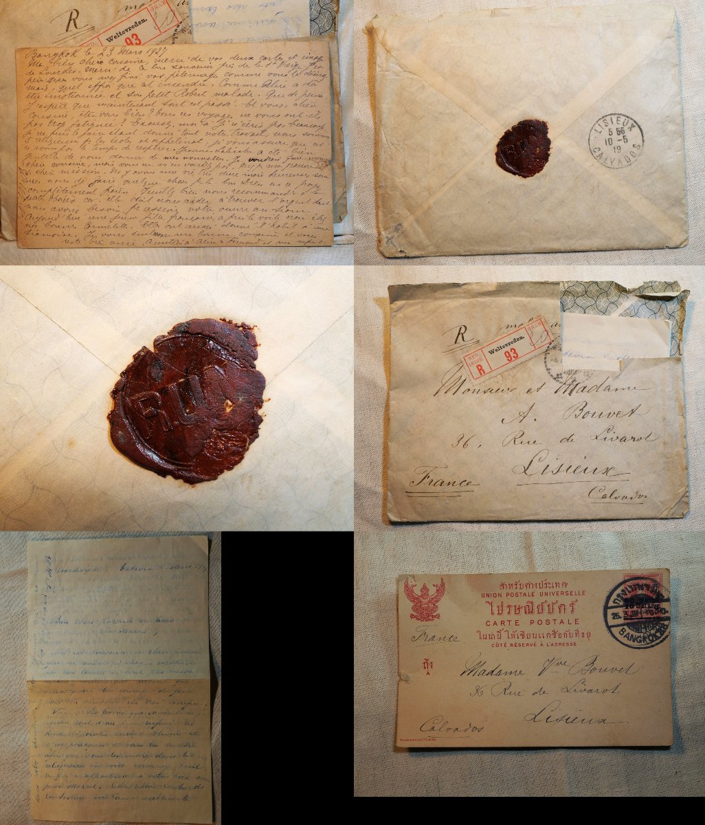 Commander Decoration Set, Order Of The White Elephant, Siam Superior Mission Bouvet Lis25elb001-photo-3