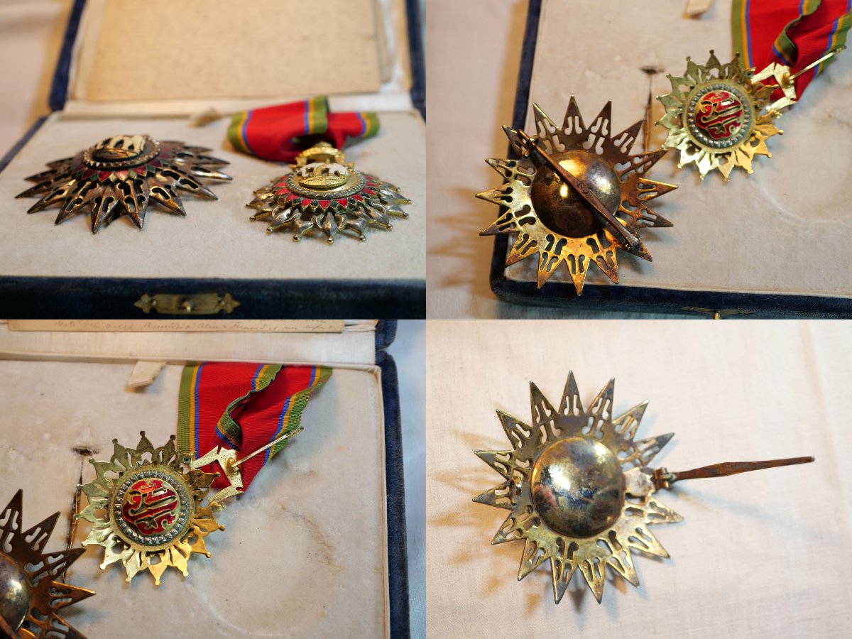 Commander Decoration Set, Order Of The White Elephant, Siam Superior Mission Bouvet Lis25elb001-photo-6