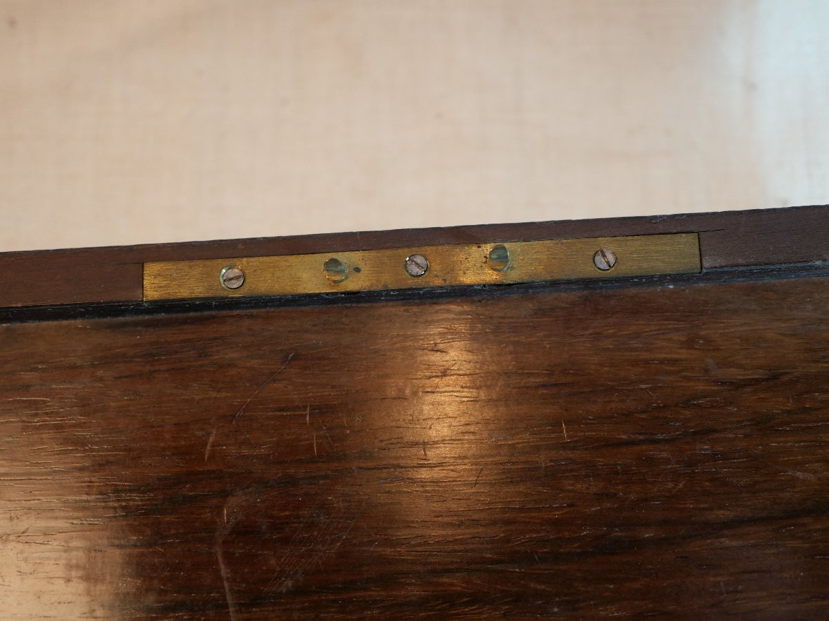 Beautiful Box For A Whist Card Game - 19th Century Marquetry - Ref Oui16wi001-photo-2