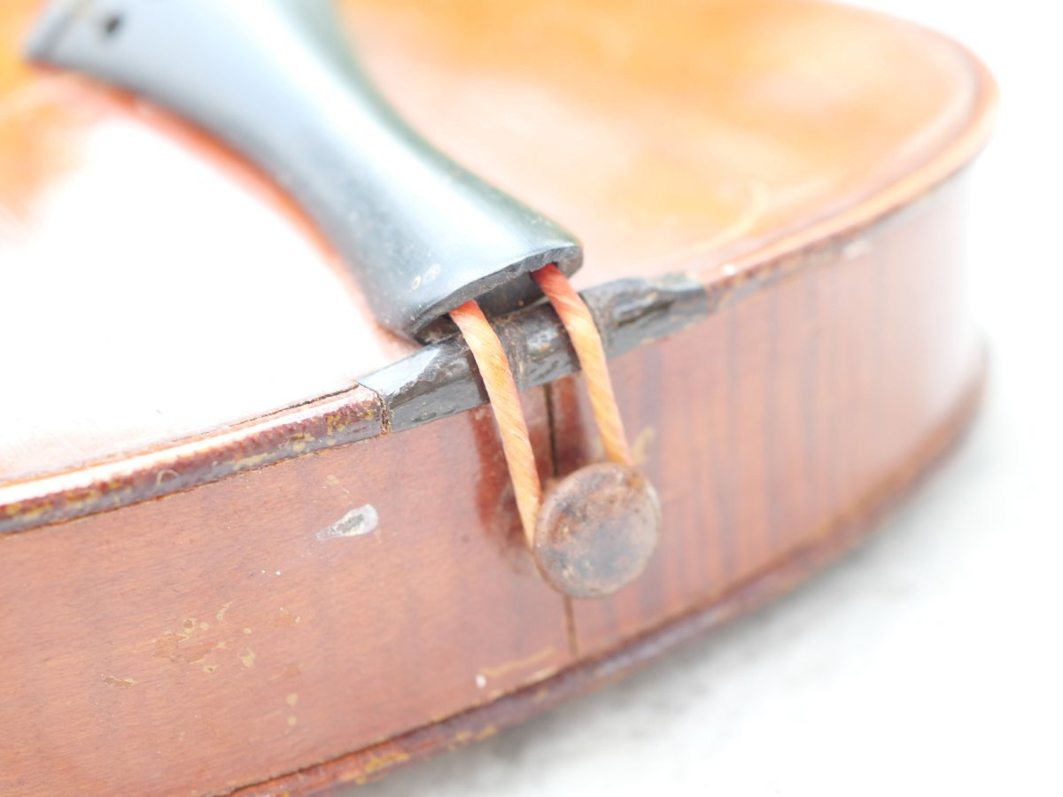 3/4 Size Mirecourt Bertholini Violin With Its Wooden Case - Her25vio001 -photo-1