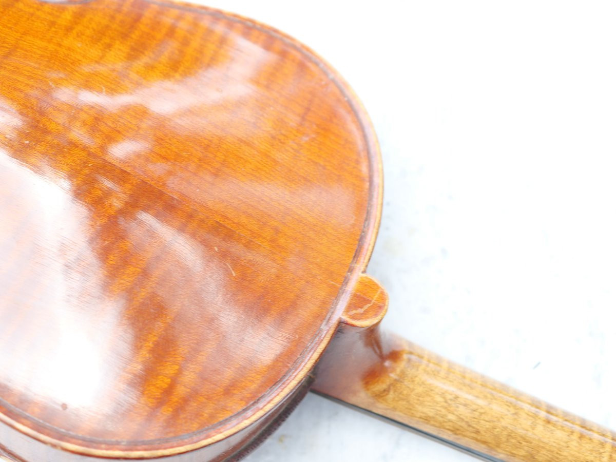 3/4 Size Mirecourt Bertholini Violin With Its Wooden Case - Her25vio001 -photo-3