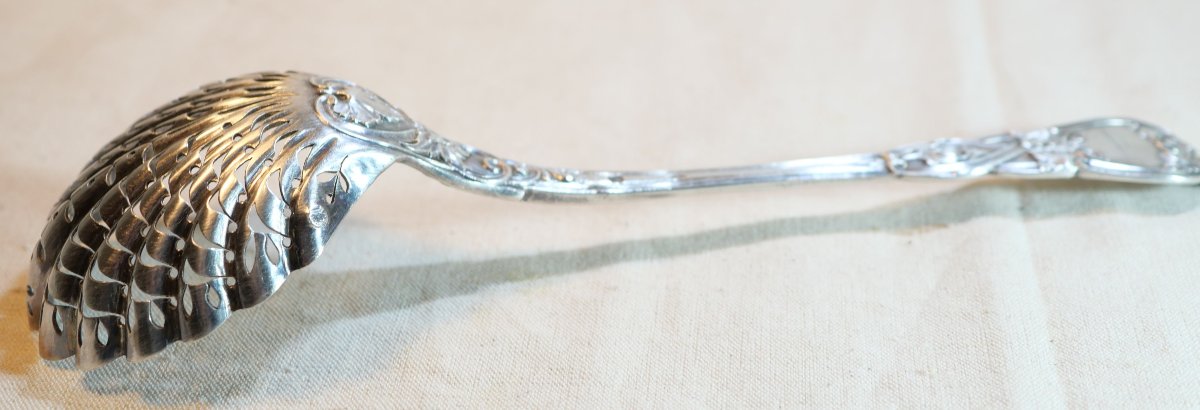 Cuillère saupoudreuse argent 74,6 g Poinçon Minerve XIX LAVALLEE SCH24SAU001-photo-4