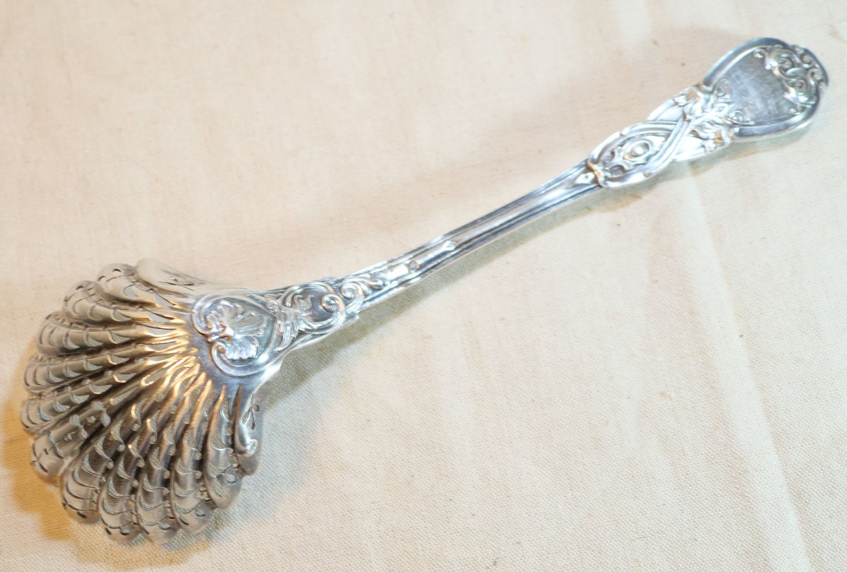 Cuillère saupoudreuse argent 74,6 g Poinçon Minerve XIX LAVALLEE SCH24SAU001-photo-3