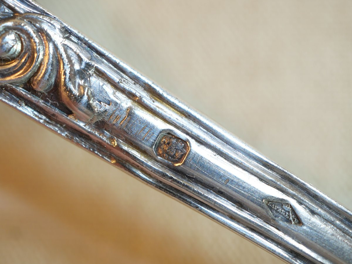 Cuillère saupoudreuse argent 74,6 g Poinçon Minerve XIX LAVALLEE SCH24SAU001-photo-6