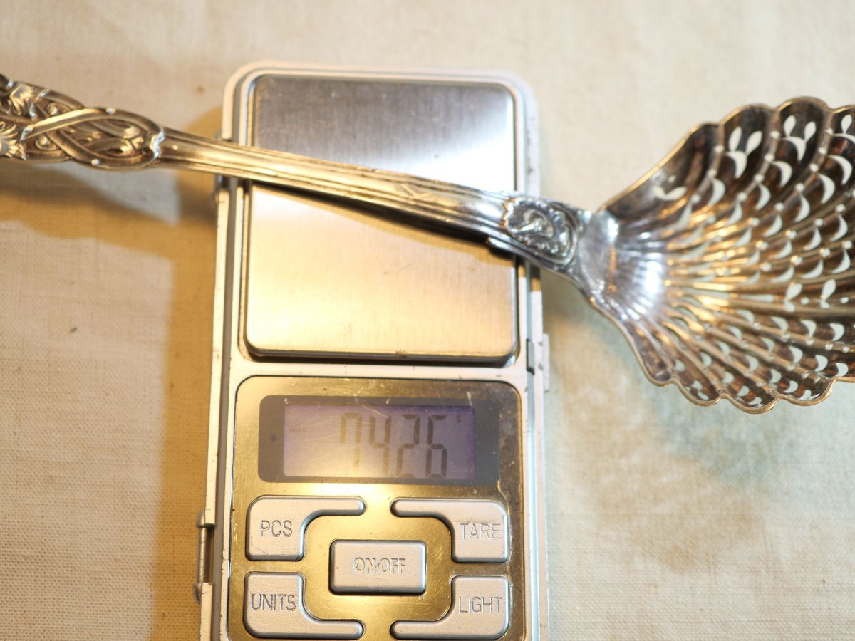 Cuillère saupoudreuse argent 74,6 g Poinçon Minerve XIX LAVALLEE SCH24SAU001-photo-8