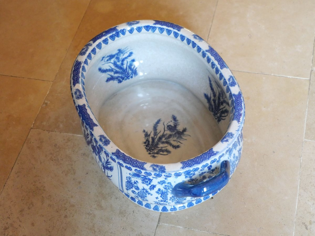 Delftware Aquarium With Fish Decoration, 19th Century - Sdc26aqu001-photo-7