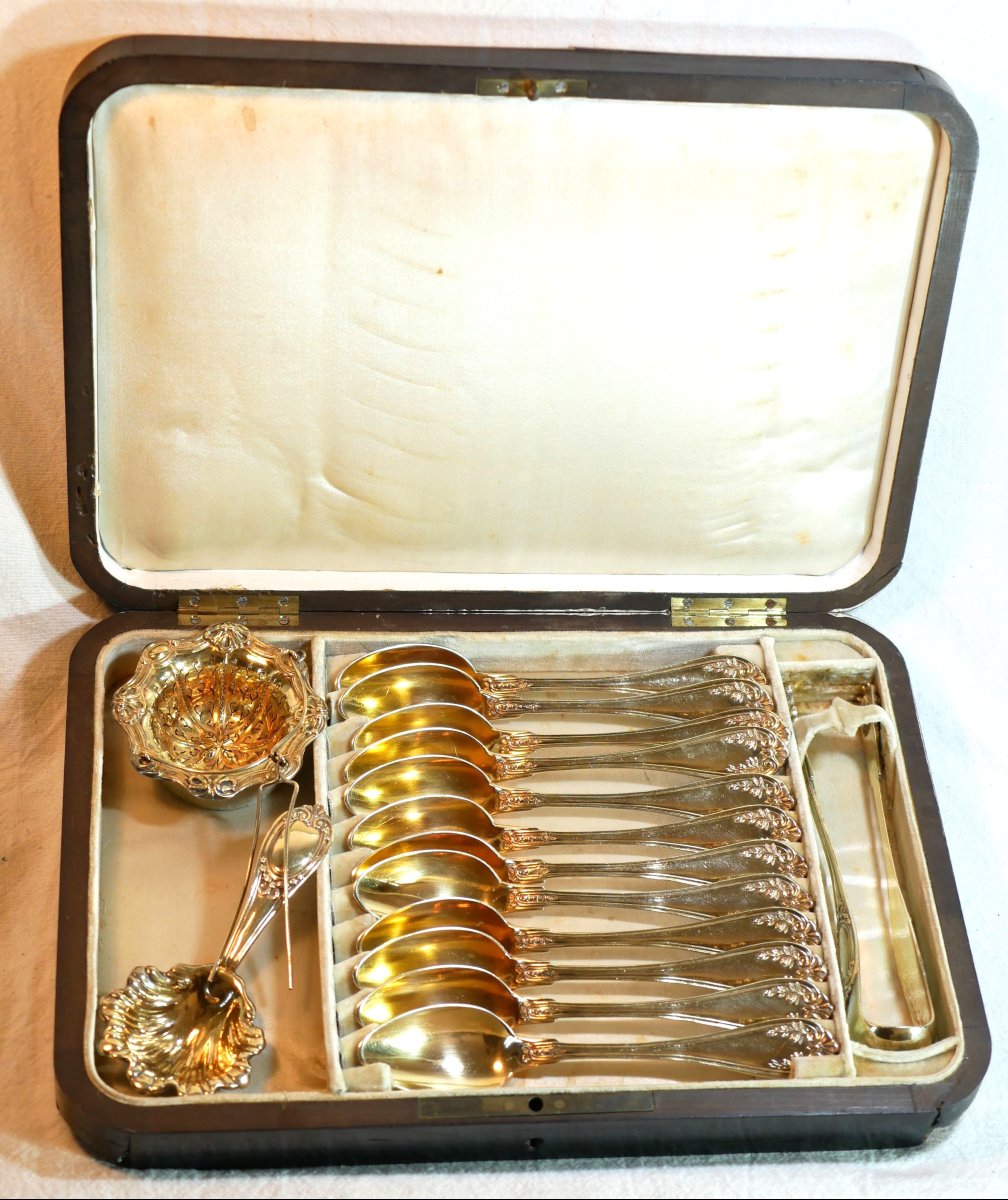 Napoleon III Silver And Vermeil Tea Or Coffee Set Minerve Col25cui001-photo-2