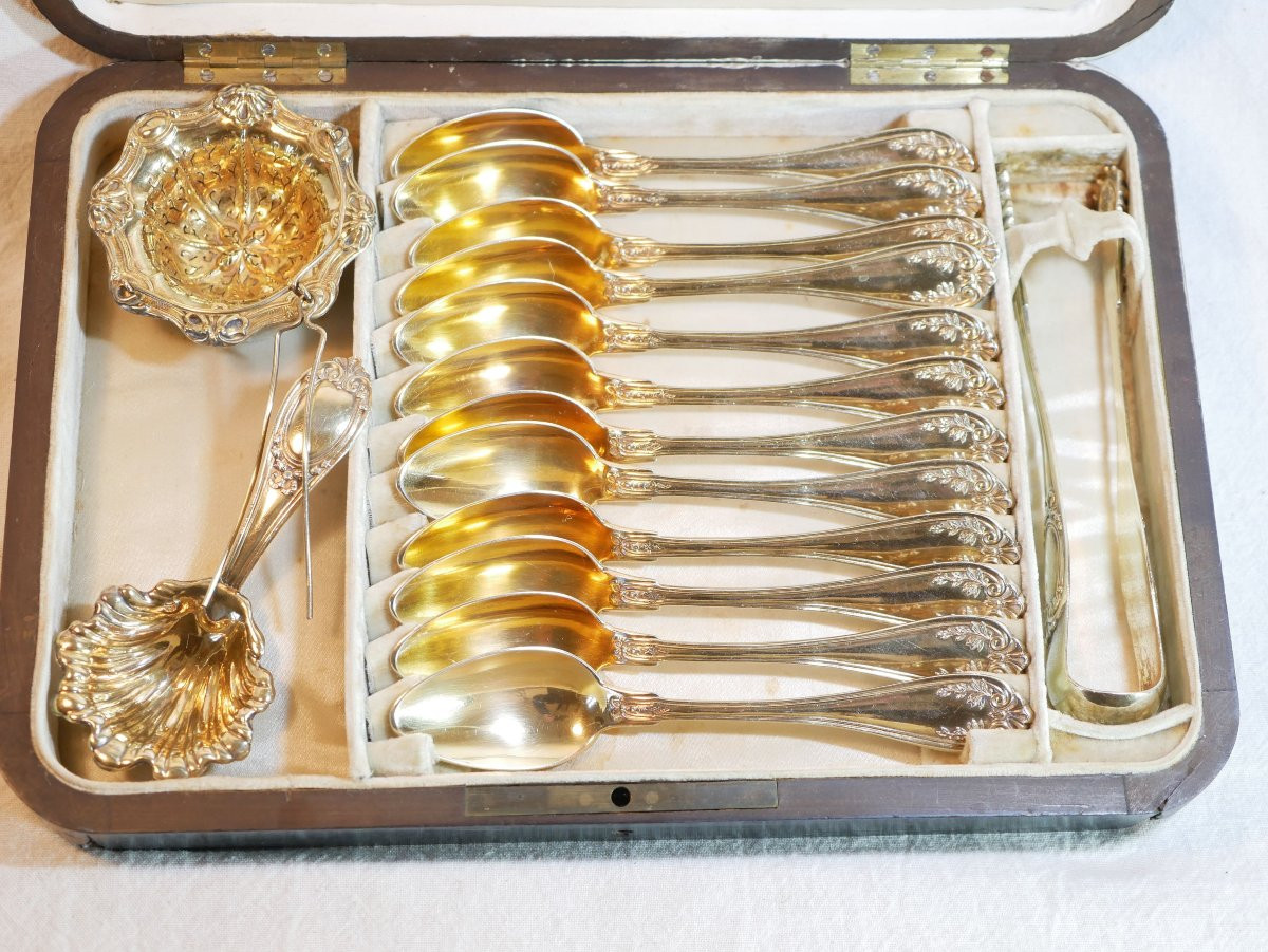 Napoleon III Silver And Vermeil Tea Or Coffee Set Minerve Col25cui001-photo-3