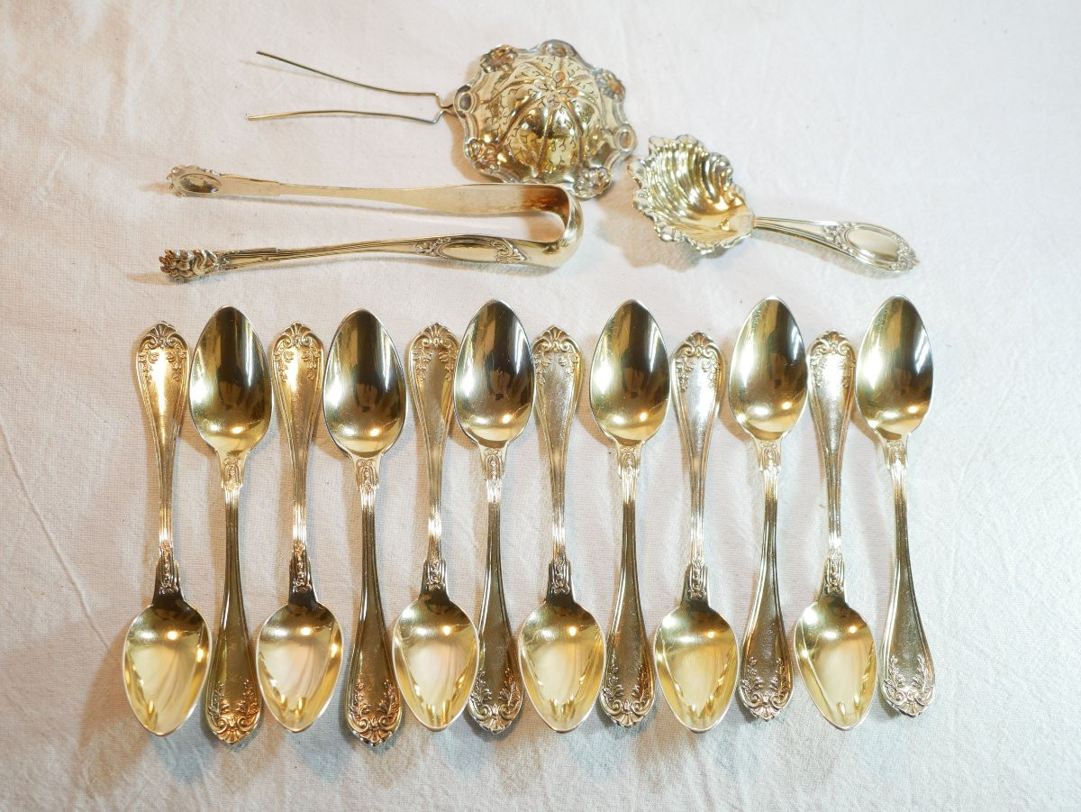 Napoleon III Silver And Vermeil Tea Or Coffee Set Minerve Col25cui001-photo-4