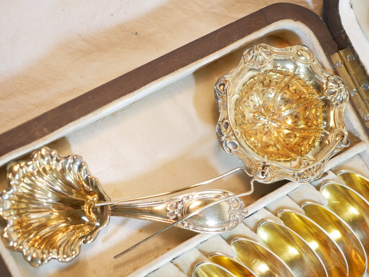 Napoleon III Silver And Vermeil Tea Or Coffee Set Minerve Col25cui001-photo-1