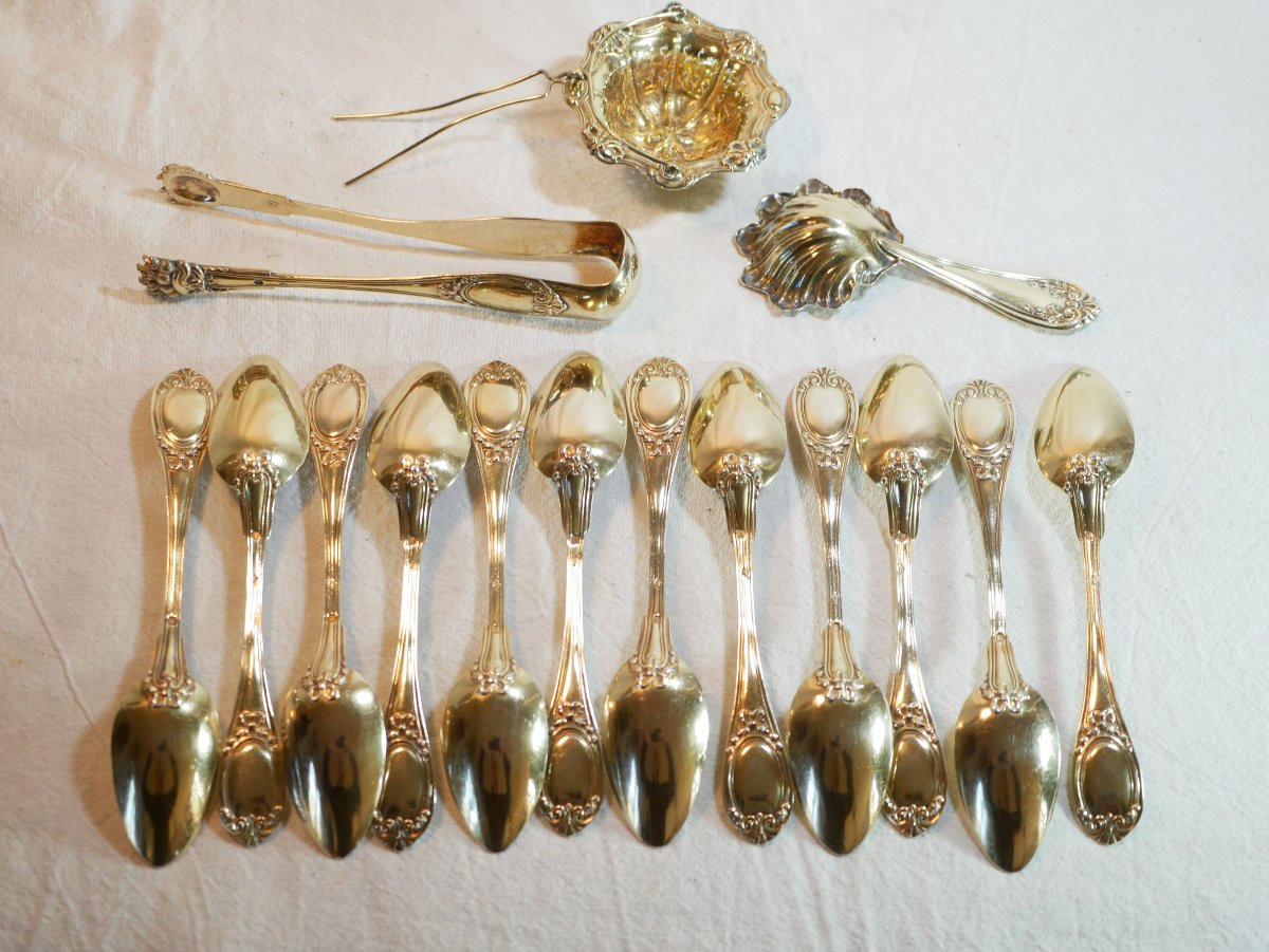 Napoleon III Silver And Vermeil Tea Or Coffee Set Minerve Col25cui001-photo-5