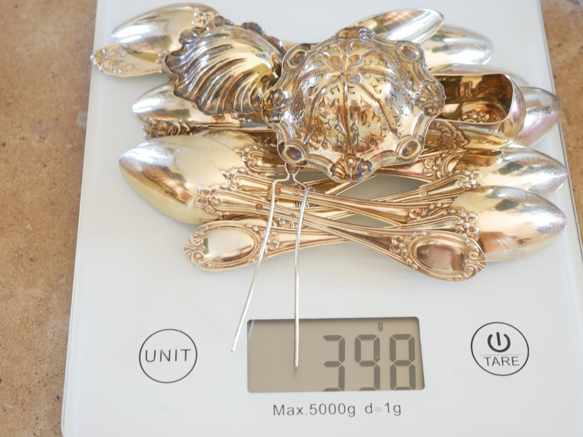 Napoleon III Silver And Vermeil Tea Or Coffee Set Minerve Col25cui001-photo-6