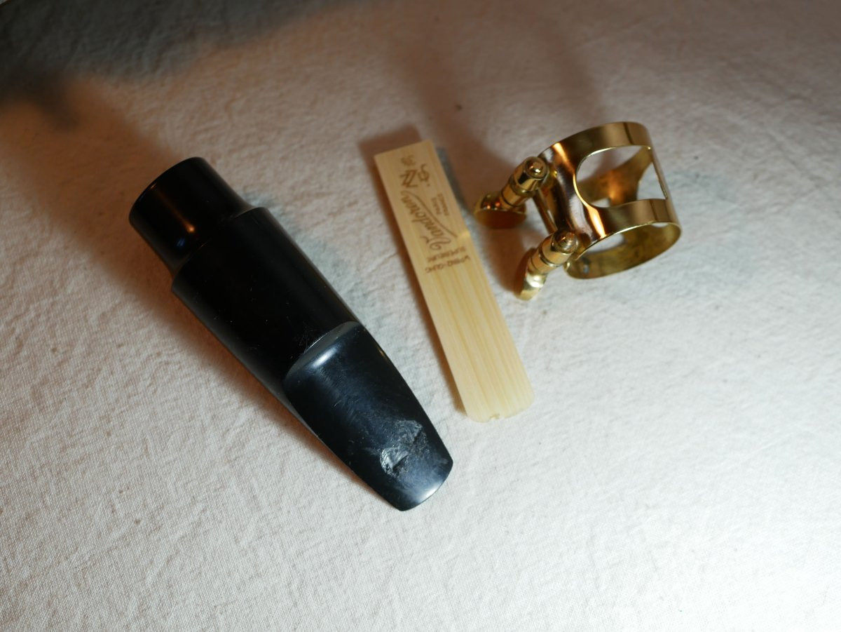 Saxophone Alto Ancien Français Argenté – Début XXe Siècle – Type Couesnon LIS26SAX001-photo-6