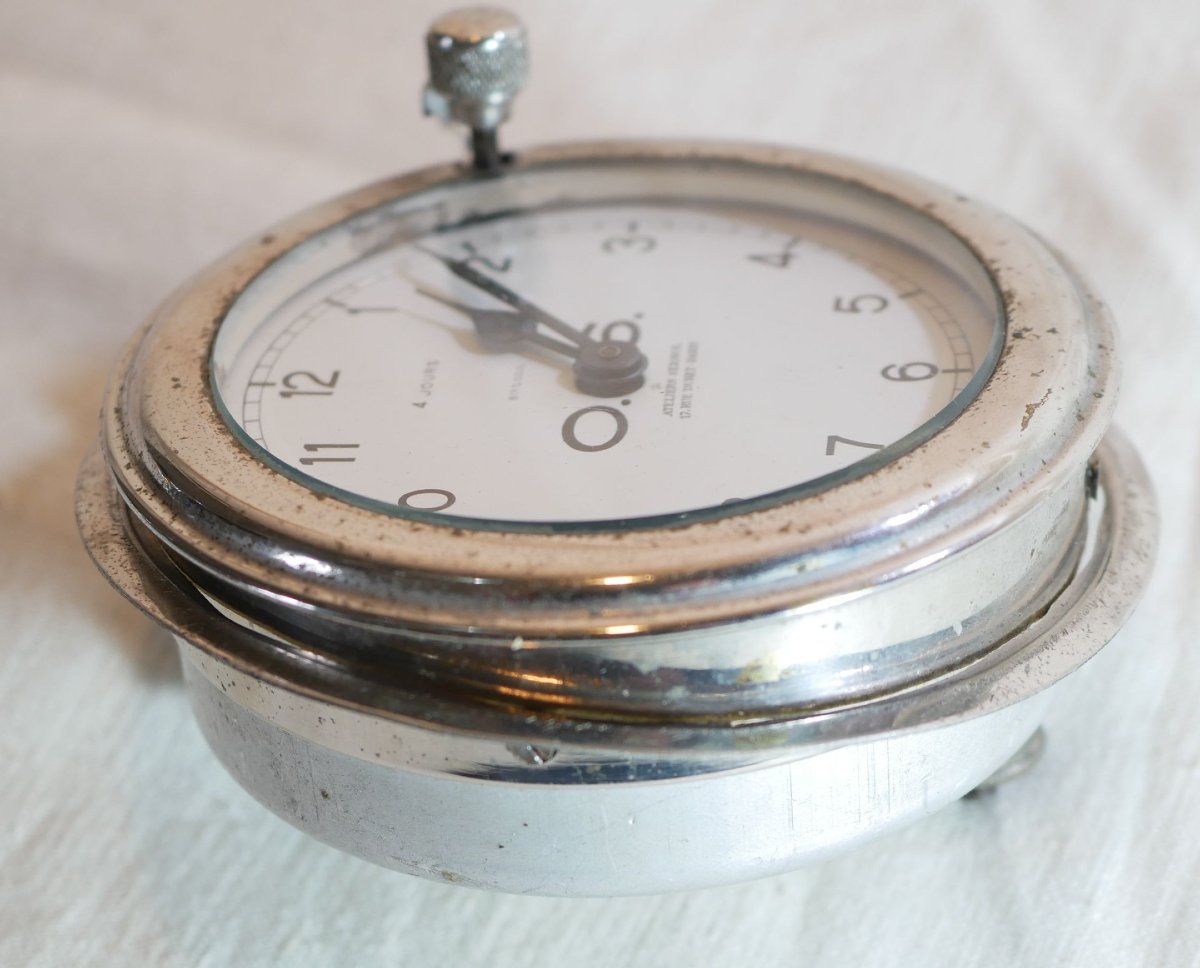 Montre bord 4 jours O.S. Ateliers Seignol Paris – voitures automobiles Années 1920 HPC21MON001-photo-3