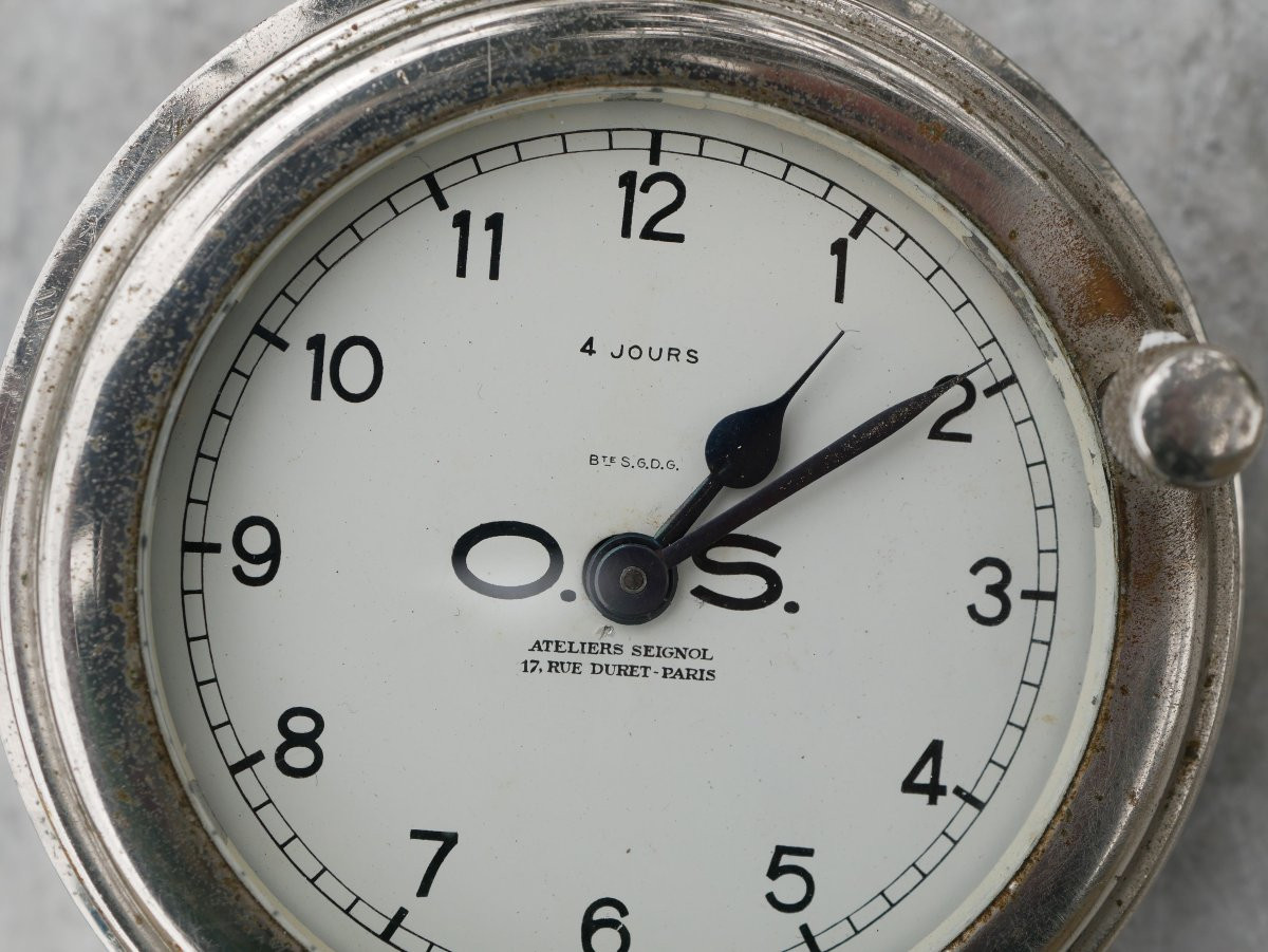 Montre bord 4 jours O.S. Ateliers Seignol Paris – voitures automobiles Années 1920 HPC21MON001-photo-8