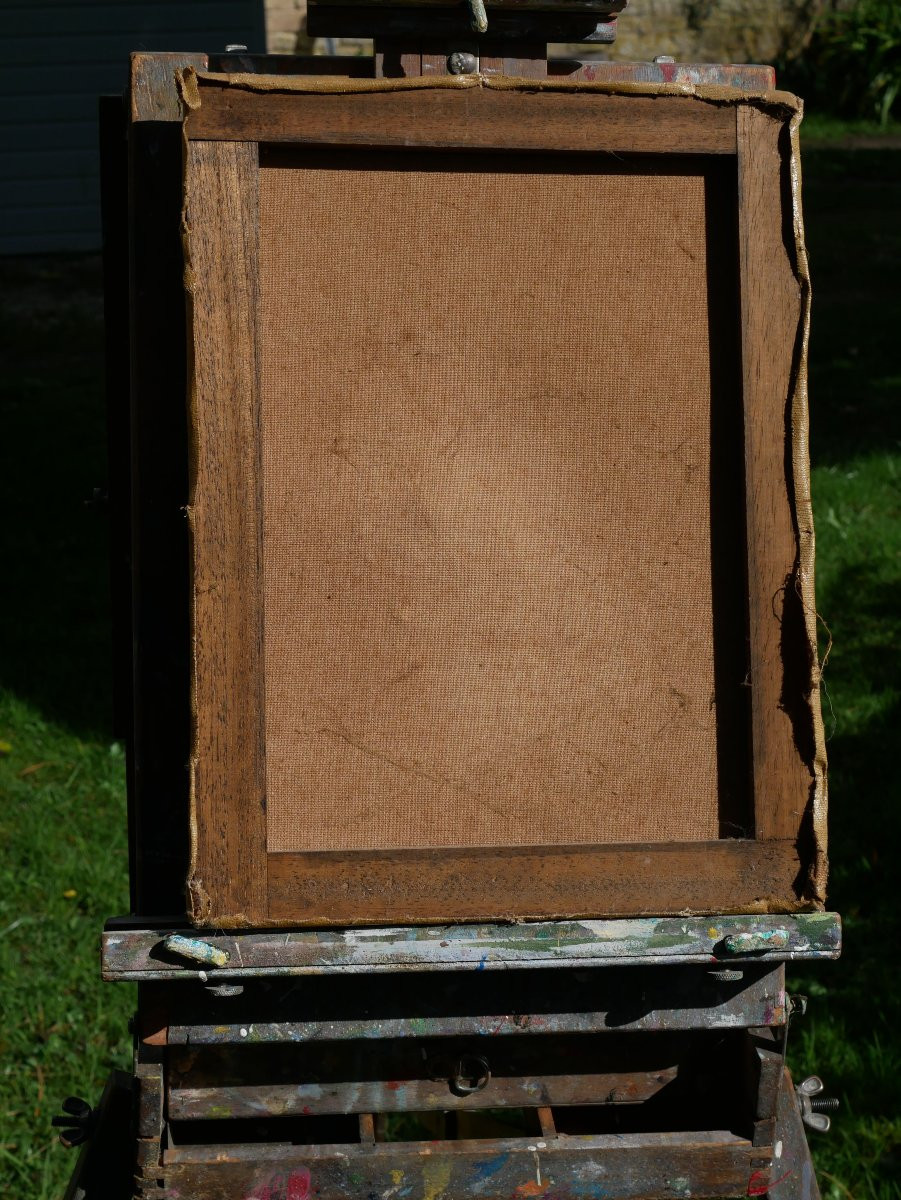 Scène Paris Jeu De Rue - Fairground And Schoolchildren - Oil On Canvas Signed Dubois 19th Century Per25hst001-photo-6