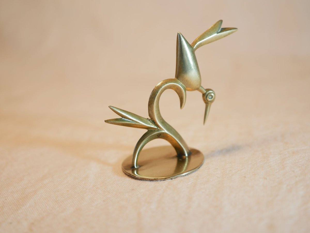 Vienne Ateliers Hagenauer 1920s Small Stylized Bird Sculpture Lis24ois001-photo-3