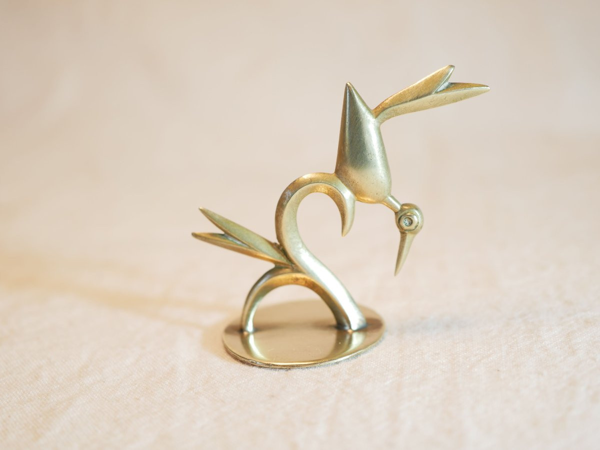 Vienne Ateliers Hagenauer 1920s Small Stylized Bird Sculpture Lis24ois001-photo-4