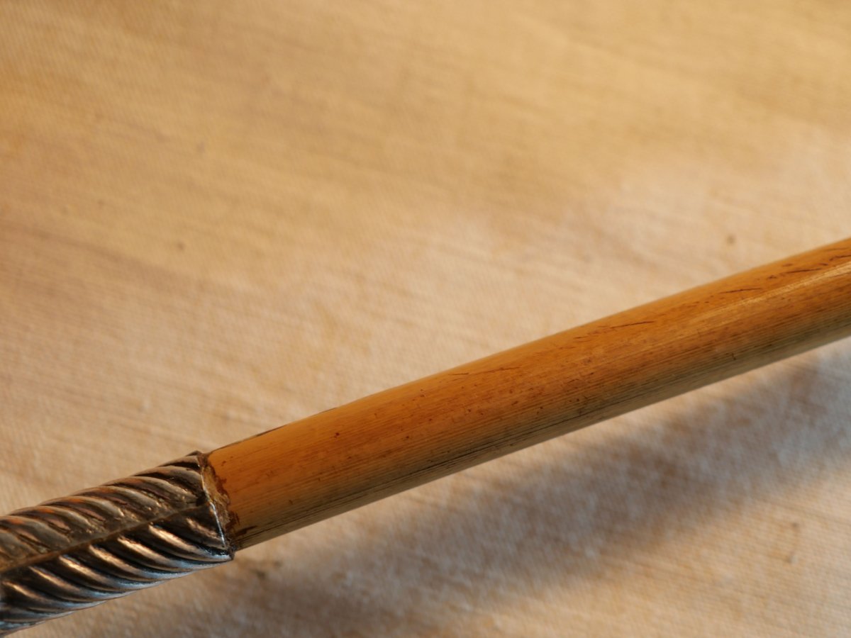 Dandy's Fine Riding Crop Cane With Oval-shaped Knob Silver Plated Sdc24can003-photo-6