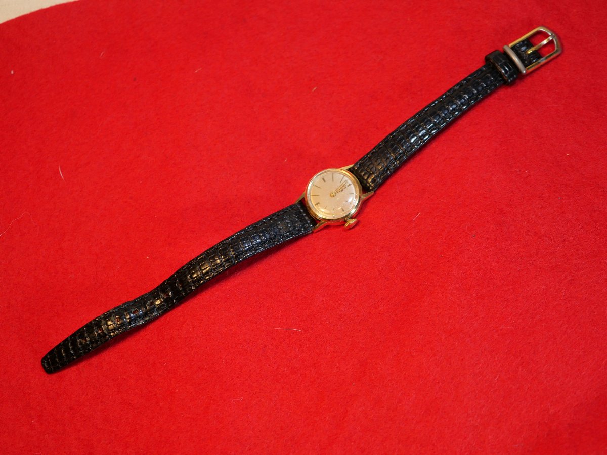 montre bracelet or LIP femme poids  3,69 grammes 18k 3 poinçons tête aigle  RBN24LIP001-photo-5