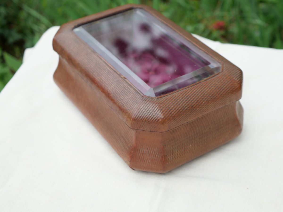 Jewelry Box Presentation Box Embossed Leather Maison E.bonhomme Palais-royal Paris Cae25boh001-photo-8