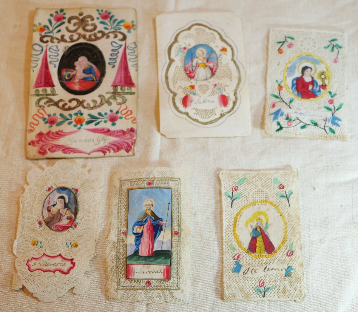 ensemble de 6 canivets époque XVI-XVII-XVIII-XIX e siècle REV25CAN002
